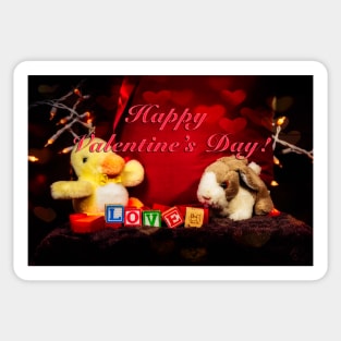 Happy Valentine's Day Puzzle Sticker